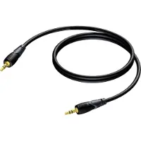 Procab CLA716 Classic câble jack 3,5 mm - jack 3,5 mm stéréo 0,7 mètre