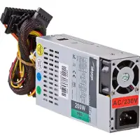 Akyga AK-I1200 Bloc d'alimentation 200 W avec 40 mm avec Ventilateur Silencieux Gris