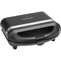 Concept SV3052 Grille-pain à sandwich, Machine à panini, Argent, Gris, Noir