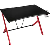 Nitro Concepts D12 Gaming Desk noir/rouge Table de jeu