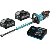 Makita Taille-haie M 60 cm 40V max XGT - - avec 2 batteries 40V 4.0Ah - chargeur - UH004GM201