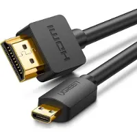 UGREEN HD127 micro HDMI - Câble HDMI 2.0 4K 60Hz 2m - noir