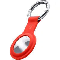 Cellularline Airtag Keyring, rot