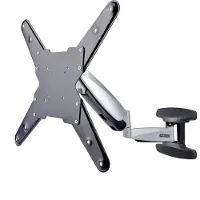 StarTech.com .com FHA-TV-WALL-MOUNT support pour téléviseur 139,7 cm (55") Noir, Argent