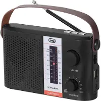 Trevi RA 7F25 BT Portable Analogique et numérique Noir