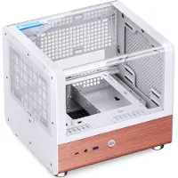Jonsbo TK-0 Boîtier PC Mini-Tour Mini-ITX verre trempé bois