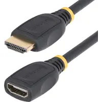 StarTech.com .com 3.3ft HDMI 2.0 Extension Cable, 4K 60Hz, M/F