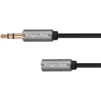 Krüger&Matz Câble jack 3,5 mâle-femelle 1m Kruger&Matz