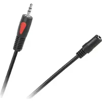Cabletech Câble Audio Aux Câble 1m mini-jack 3,5mm mâle-femelle Solid Eco-Line