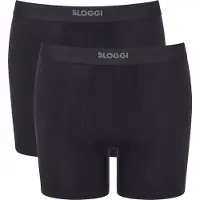 Sloggi Boxers 'EVER Ease' gris foncé / noir
