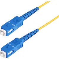 StarTech.com .com 30m (98.4ft) SC à SC (UPC) OS2 Single Mode Simplex Fiber Optic Cable, 9/125µm, 40G/100G, Bend Insensitive, Low Insertion Loss, LSZH Fiber Patch Cord