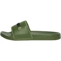Superdry Claquettes / Tongs 'Tarp Core' beige clair / olive / noir