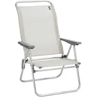 Lafuma Mobilier - Fauteuil pliant - Alu Low Seigle II en Aluminium - Blanc