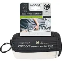 Cocoon Egypt Cotton Insect Shield Protection Sheets Blanc 200 x 160-30 cm