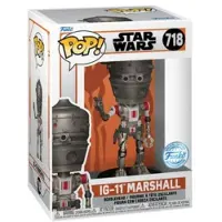 Funko POP! Figurine POP Star Wars 718 IG-11 Marshall Special Edition