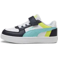 Puma Caven 2.0 Block AC+ PS Klittenband Laag - Blauw - Maat 33
