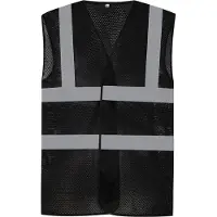 Yoko Gilet jaune haute visibilité à maille respirante