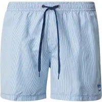 Quiksilver Shorts de bain 'Deluxe 1' bleu clair / blanc