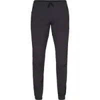 Norrøna - Pantalon léger et coupe-vent - Senja Flex1 Trackster Pants M Caviar Black pour Homme - Taille L - Noir