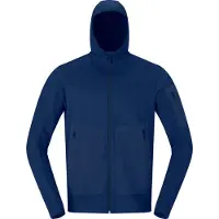 Norrøna - Polaire isolante et respirante - Falketind Warm2 Stretch Hood M Indigo Night pour Homme - Taille M - Navy