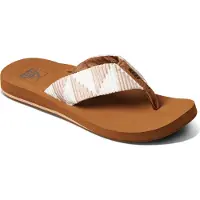 Reef Claquettes / Tongs 'Spring Woven' écru / sable