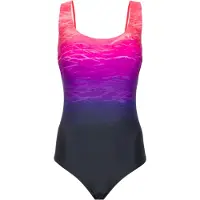LASCANA Maillot de bain bleu foncé / violet / rose / rose néon