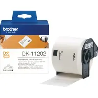 Brother DK-11202 - (100 mm x 64 mm) - Noir sur blanc - Étiquette