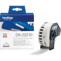 Brother DK-22210 - noir sur blanc - Rouleau (2,9 cm x 30,5 m)