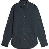 G-Star Chemise business 'Uniform Slim Shirt' bleu foncé