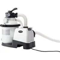 Intex Krystal Clear Pompe de Filtration à Sable 4.500 l/h