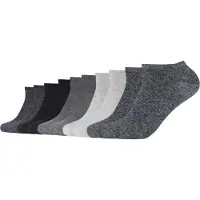 s.Oliver Chaussettes 'Venezia' gris foncé / gris chiné / noir / blanc