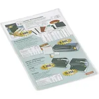 Esselte Plastfodral PP A4 transparent 100 (A4)