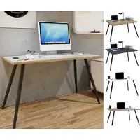 VCM Bureau Table D'ordinateur Table De Bureau Skandanivic Retro Look Salia 138x80 Cm Bureau Table D'ordinateur Table De Bureau Skandanivic Retro Look Salia 138x80 Cm