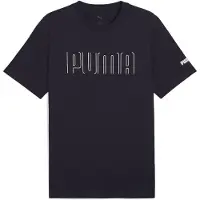 Puma T-Shirt Graphique Puma Sport Homme, Vêtements, New Navy, S