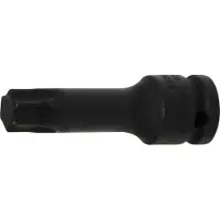 Bgs Douille à embouts à choc longueur 75 mm 12,5 mm (1/2") profil T (pour Torx) T70 (Embout carré femelle)