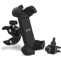 InLine One Click Easy 3 Drive & Ride Set, Support pour smartphone, Noir