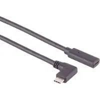 S-Impuls S/CONN maximum connectivity Câble USB C-C--Câble d'extension USB-C, 3.2 Gen 2x2, 90°, 1,5m (1.50 m, USB 3.2 Gen 2x2, 100 W)