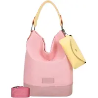 Fritzi aus Preußen Sac bandoulière 'Izzy07 Olga' jaune clair / rose clair / rose chiné