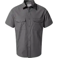 Craghoppers Kiwi Short Sleeve Shirt Bleu S Homme