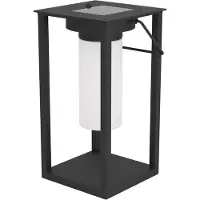 Eglo Lampe de table noire Usigni solaire