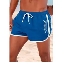 Bench Shorts de bain 'Bradley' bleu / blanc