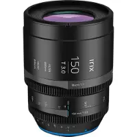 Irix Focale fixe 150 mm T3.0 Macro Cine (métrique) (Nikon Z, APS-C / DX, Micro Four Thirds, Plein format), Objectif, Noir