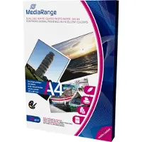 MediaRange Papier photo (250 g/m², A4, 50 pcs), Papier photo, Blanc