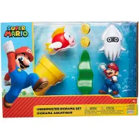 JAKKS Pacific Super Mario Bros Underwater Diorama Jaune