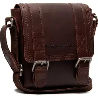 The Chesterfield Brand Cuir sac à épaule bandoulière sac à épaule Ariano Flapoverbag Brown brun