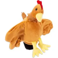 Beleduc Marionnette à Main Poulet Teddy