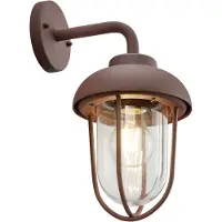 TRIO Lampe de façade lampe murale d'extérieur DUERO cuivre 202760124
