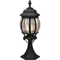 TRIO Lampe de jardin classique basse E27 60 W ELVO