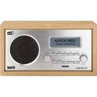 Imperial DABMAN 30 - Radio DAB - 5 Watt (Totale) - argenté, hêtre