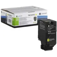 Lexmark 74C20Y0 - Jaune - Toner